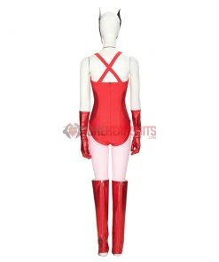 2021 WandaVision Wanda Cosplay Costume OneHeroSuits
