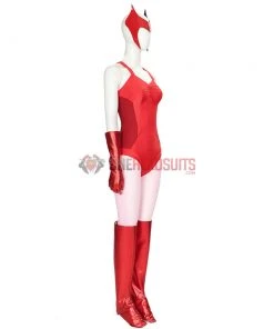2021 WandaVision Wanda Cosplay Costume OneHeroSuits