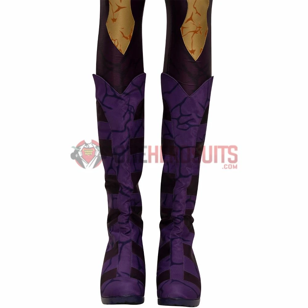 OneHeroSuits Starfire Cosplay Boots Titans Cosplay Shoes 3 OneHeroSuits Starfire Cosplay Boots Titans Cosplay Shoes
