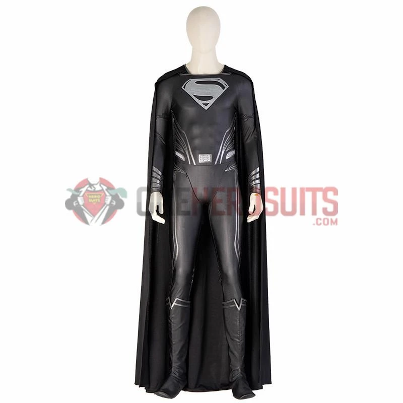 OneHeroSuits Costumes Justice League Superman Cosplay Boots Superman Black Shoes 2 OneHeroSuits Costumes Justice League Superman Cosplay Boots Superman Black Shoes