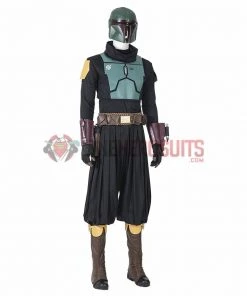 OneHeroSuits Costumes Mandalorian Boba Fett Cosplay Helmet Mandalorian Cosplay Props