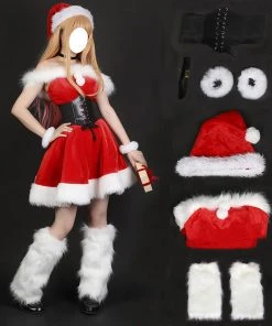 OneHeroSuits My Dress Up Darling Christmas Red Dress Cosplay Costumes