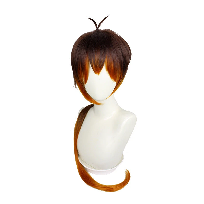 OneHeroSuits Genshin Impact Zhongli Cosplay Wig 3 OneHeroSuits Genshin Impact Zhongli Cosplay Wig