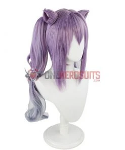 OneHeroSuits Genshin Impact Keqing Cosplay Wig
