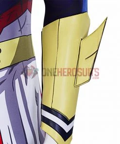 OneHeroSuits All Might Cosplay Costumes My Hero Academia Blue Bodysuit