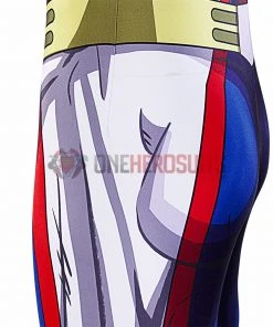 OneHeroSuits All Might Cosplay Costumes My Hero Academia Blue Bodysuit