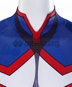OneHeroSuits All Might Cosplay Costumes My Hero Academia Blue Bodysuit