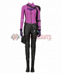 OneHeroSuits Female Hawkeye Cosplay Boots Kate Bishop Top Level Shoes Costumes