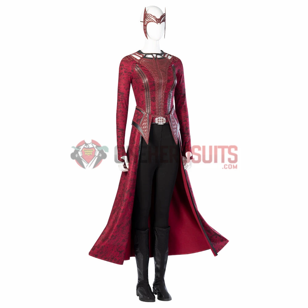 OneHeroSuits Wanda Multiverse Of Madness Cosplay Costumes Upgraded Version Suits 12 OneHeroSuits Wanda Multiverse Of Madness Cosplay Costumes Upgraded Version Suits