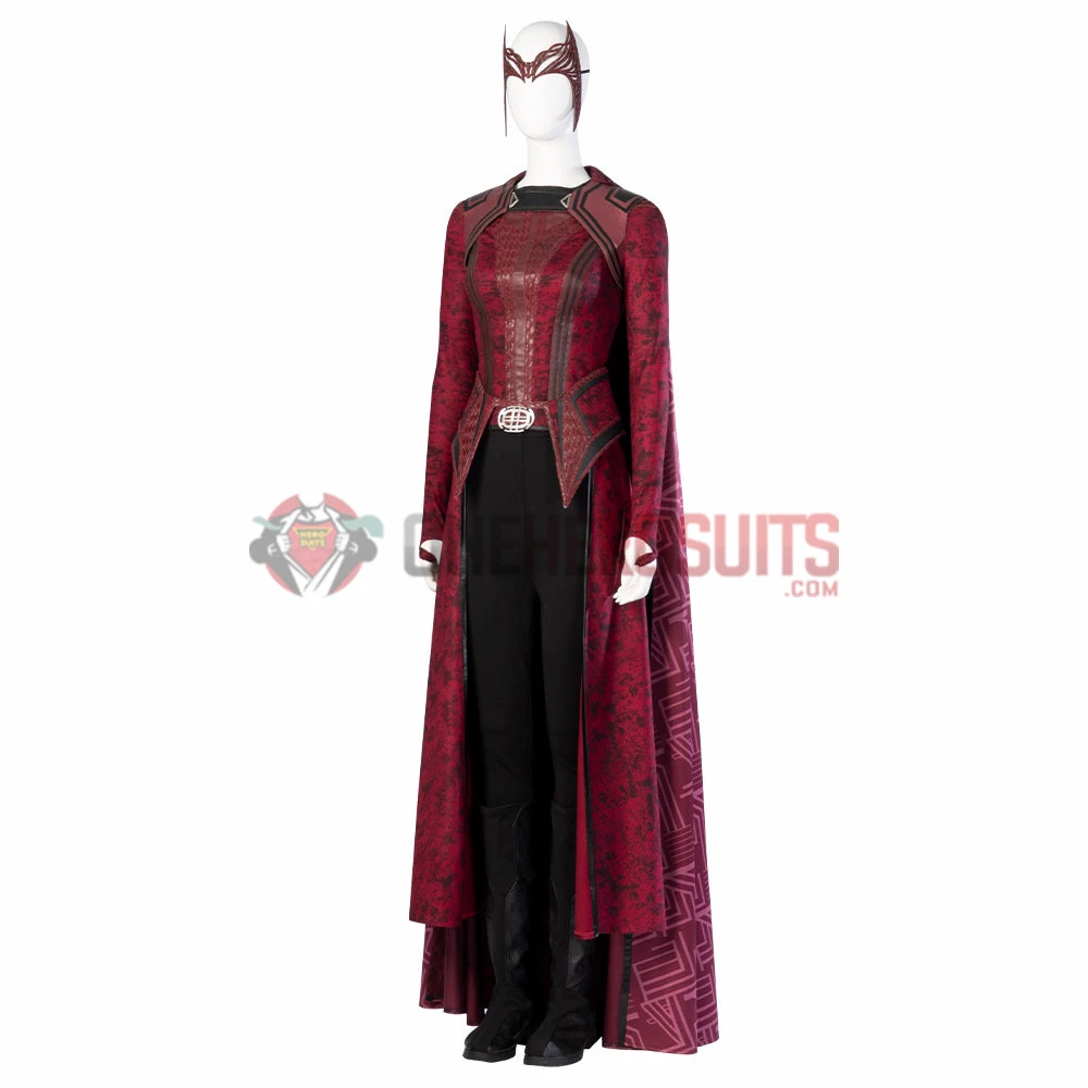 OneHeroSuits Wanda Multiverse Of Madness Cosplay Costumes Upgraded Version Suits 5 OneHeroSuits Wanda Multiverse Of Madness Cosplay Costumes Upgraded Version Suits