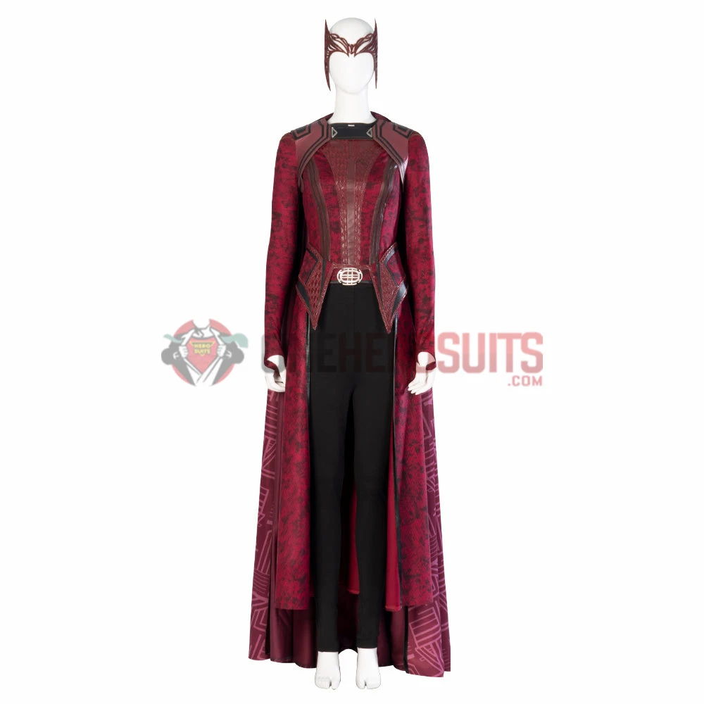 OneHeroSuits Wanda Multiverse Of Madness Cosplay Costumes Upgraded Version Suits 7 OneHeroSuits Wanda Multiverse Of Madness Cosplay Costumes Upgraded Version Suits