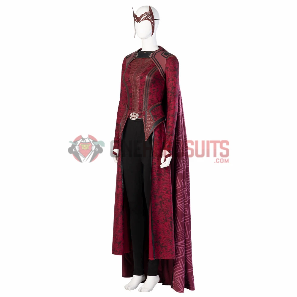OneHeroSuits Wanda Multiverse Of Madness Cosplay Costumes Upgraded Version Suits 9 OneHeroSuits Wanda Multiverse Of Madness Cosplay Costumes Upgraded Version Suits