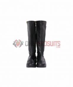 OneHeroSuits Thor 4 Cosplay Boots Fur Collar Black Top Level Shoes Costumes