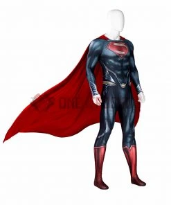 OneHeroSuits Superman Cosplay Costumes Man Of Steel Superman Cotton Jumpsuits