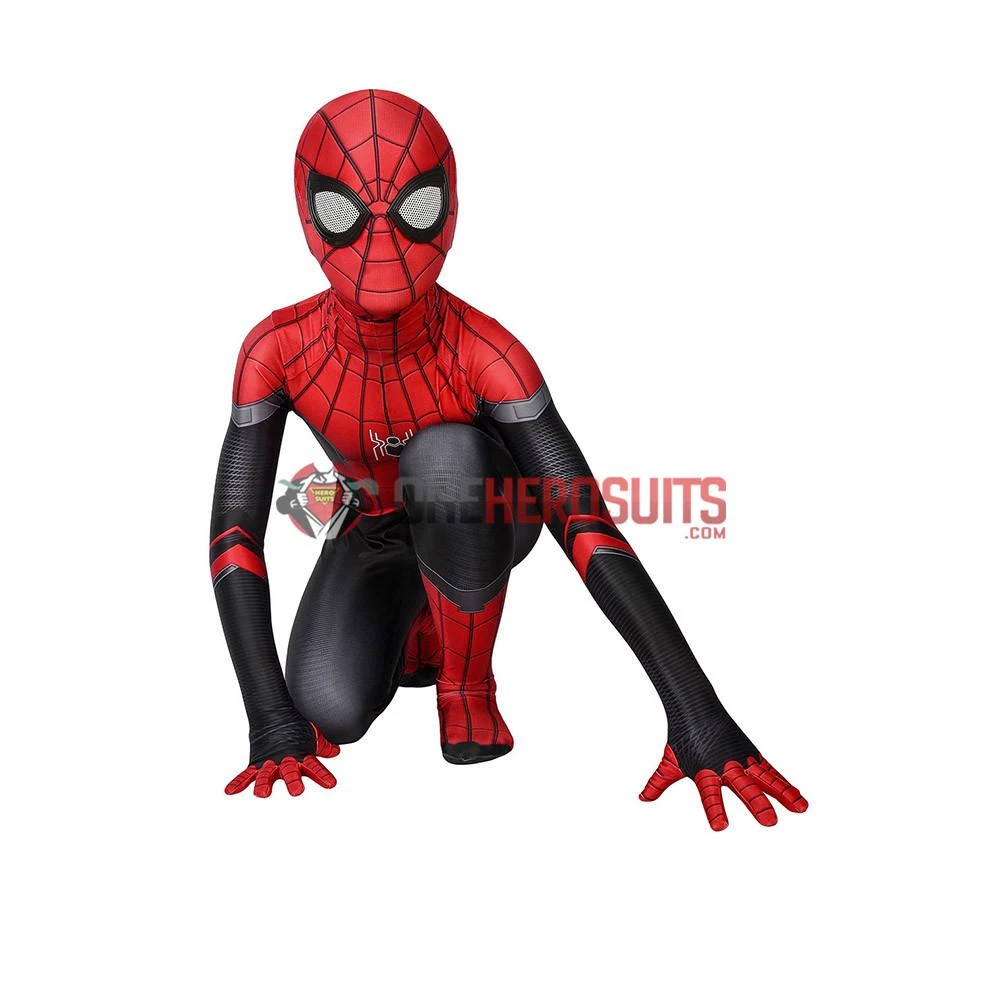 OneHeroSuits Christmas Gifts For Kids Spider-man Costume Far From Home HD Printed Suit Zentai/Jumpsuit 6 OneHeroSuits Christmas Gifts For Kids Spider-man Costume Far From Home HD Printed Suit Zentai/Jumpsuit