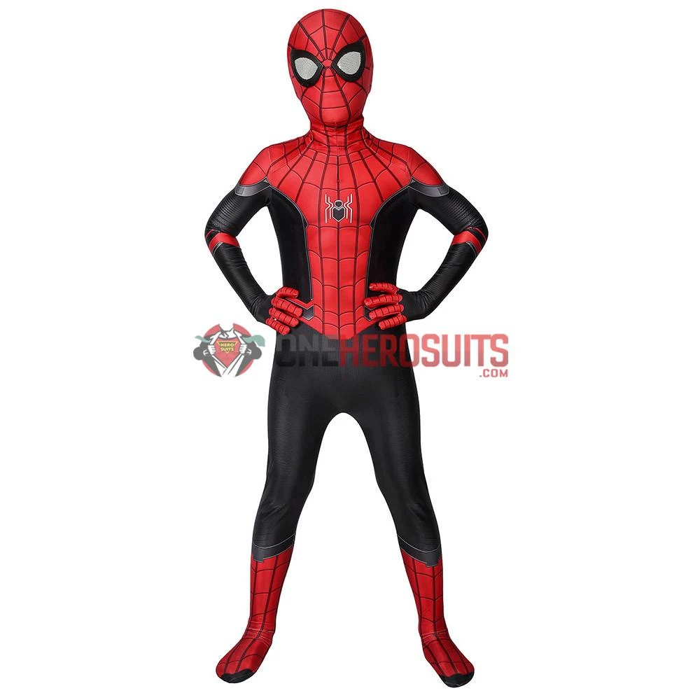 OneHeroSuits Christmas Gifts For Kids Spider-man Costume Far From Home HD Printed Suit Zentai/Jumpsuit 2 OneHeroSuits Christmas Gifts For Kids Spider-man Costume Far From Home HD Printed Suit Zentai/Jumpsuit