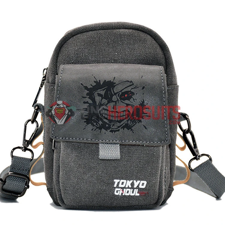 Tokyo Ghoul Printed Fanny Pack 3 Pocket Bulit-In - OneHeroSuits 5 Tokyo Ghoul Printed Fanny Pack 3 Pocket Bulit-In - OneHeroSuits