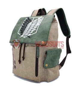 OneHeroSuits Attack On Titan Backpack The Wings Of Freedom Printed Animation Bag Accessories