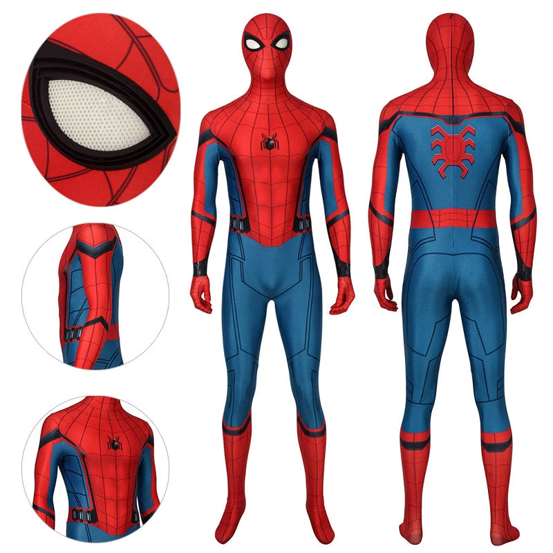 OneHeroSuits Zentai/Jumpsuit Spider-man Classic Suit Far From Home Spider Bodysuit 1 OneHeroSuits Zentai/Jumpsuit Spider-man Classic Suit Far From Home Spider Bodysuit