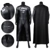 SuperMan Cosplay Costumes Justice League Superman Black Spandex OneHeroSuits