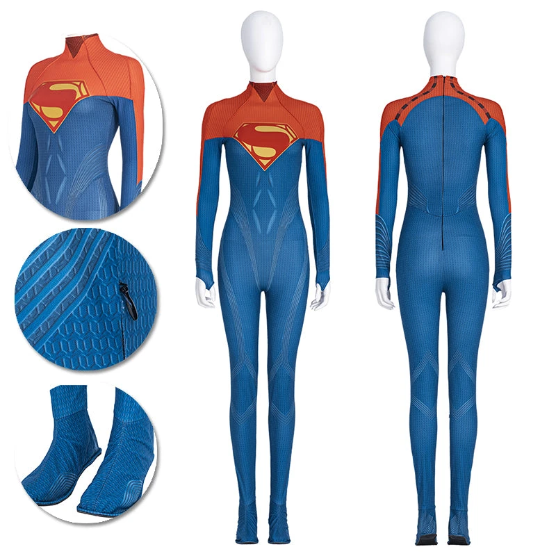 OneHeroSuits Supergirl Cosplay Costume Supergirl Bodysuit 1 OneHeroSuits Supergirl Cosplay Costume Supergirl Bodysuit