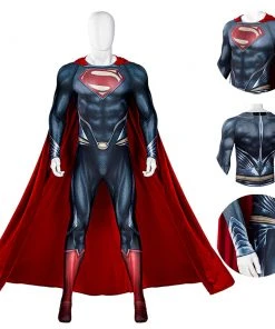 OneHeroSuits Superman Cosplay Costumes Man Of Steel Superman Cotton Jumpsuits