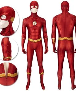 OneHeroSuits Expert-level Cosplay Bodysuit & Zentai The Flash Season 5 Cosplay Suit Detail Printed Edition