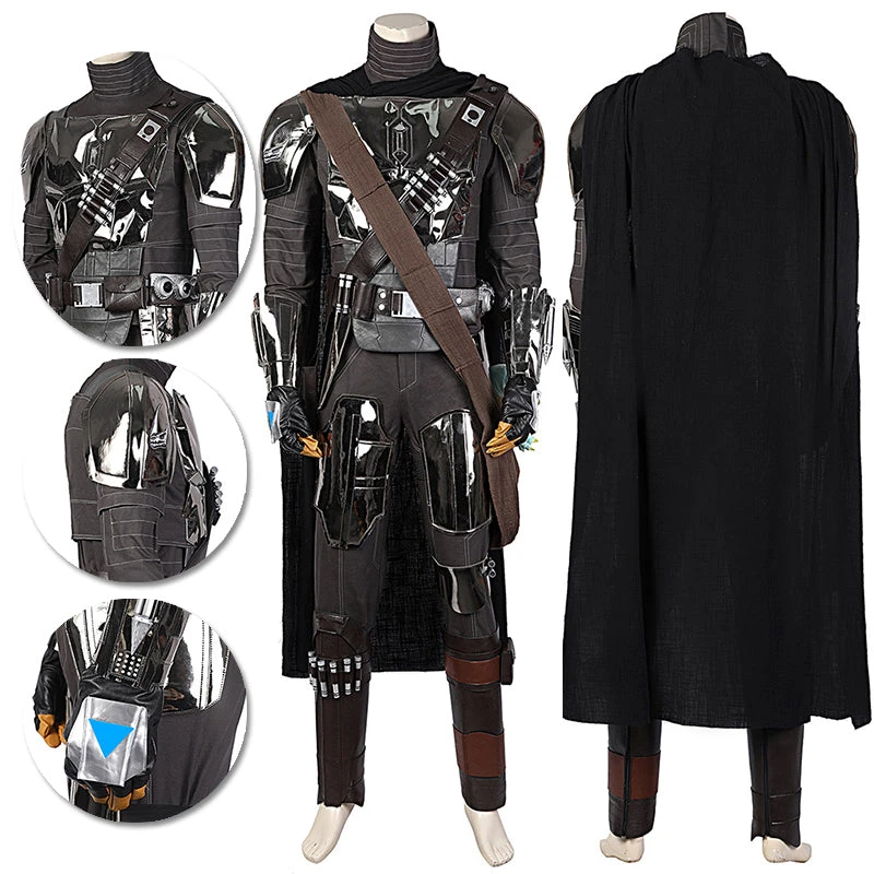 OneHeroSuits The Mandalorian Cospaly Costume Season 2 Leather Cosplay Suit Costumes 1 OneHeroSuits The Mandalorian Cospaly Costume Season 2 Leather Cosplay Suit Costumes