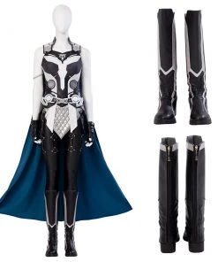 OneHeroSuits Thor 4 Love And Thunder Cosplay Boots Valkyrie Top Level Shoes Costumes