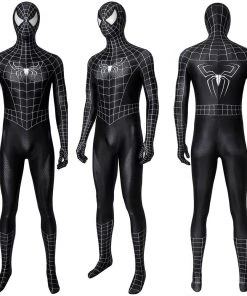 OneHeroSuits Venom Eddie Brock Cosplay Costume Black Spider-man Suit