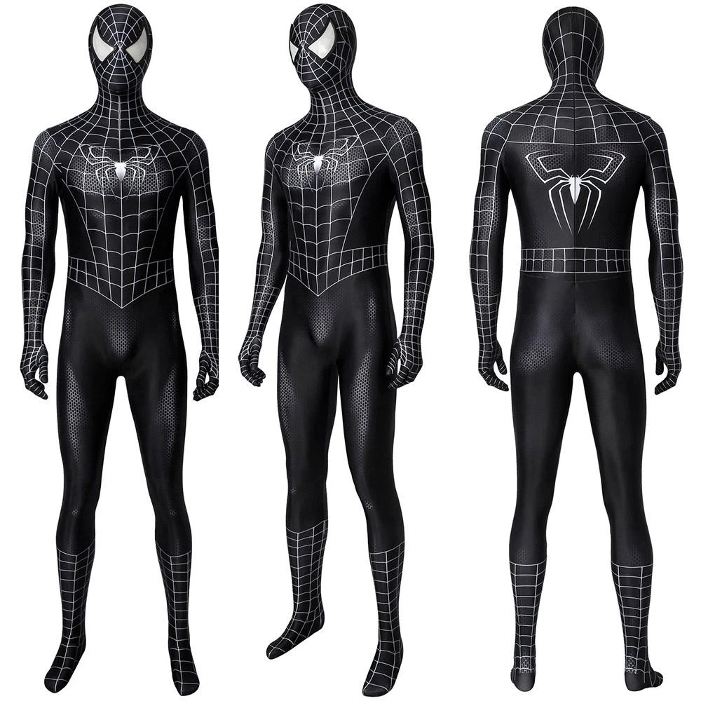OneHeroSuits Venom Eddie Brock Cosplay Costume Black Spider-man Suit 1 OneHeroSuits Venom Eddie Brock Cosplay Costume Black Spider-man Suit