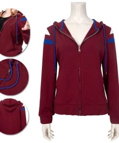 OneHeroSuits WandaVision Cosplay Hoodies Scarlet Witch Hoodies