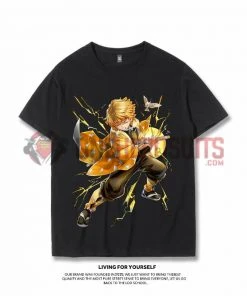 OneHeroSuits Demon Slayer Creative Print Anime Inosuke T-shirt Four Characters Available