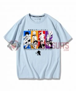OneHeroSuits Attack On Titan Creative Print Anime Combination T-shirt