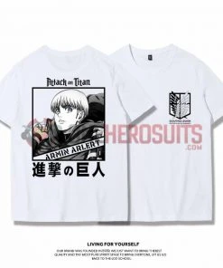 OneHeroSuits Attack On Titan Creative Print Anime T-shirt Eren/Mikasa/Armin