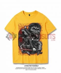 OneHeroSuits Attack On Titan Creative Print Anime T-shirt Eren/Levi