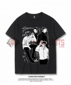 OneHeroSuits Jujutsu Kaisen Creative Print Anime T-shirt Gojo Satoru/Geto Suguru