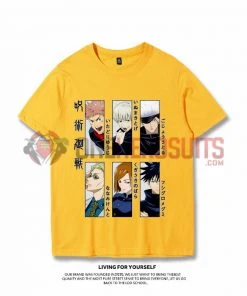 OneHeroSuits Jujutsu Kaisen Creative Print Anime T-shirt Fushiguro Megumi/Itadori Yuji
