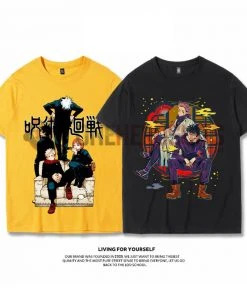 OneHeroSuits Jujutsu Kaisen Creative Print Anime T-shirt Five Colors Available