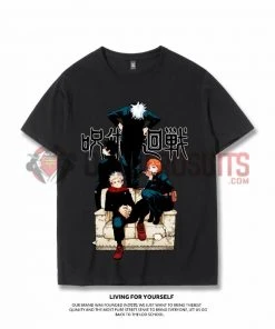 OneHeroSuits Jujutsu Kaisen Creative Print Anime T-shirt Five Colors Available