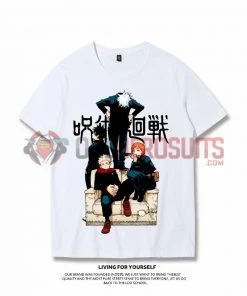 OneHeroSuits Jujutsu Kaisen Creative Print Anime T-shirt Five Colors Available