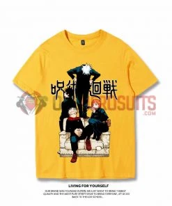 OneHeroSuits Jujutsu Kaisen Creative Print Anime T-shirt Five Colors Available