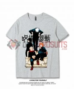 OneHeroSuits Jujutsu Kaisen Creative Print Anime T-shirt Five Colors Available