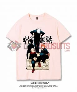 OneHeroSuits Jujutsu Kaisen Creative Print Anime T-shirt Five Colors Available