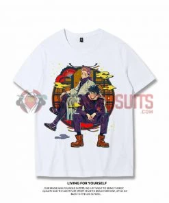 OneHeroSuits Jujutsu Kaisen Creative Print Anime T-shirt Five Colors Available