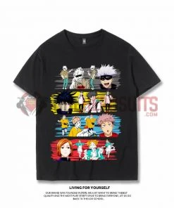 OneHeroSuits Jujutsu Kaisen Creative Print Anime T-shirt Kugisaki Nobara/Itadori Yuji