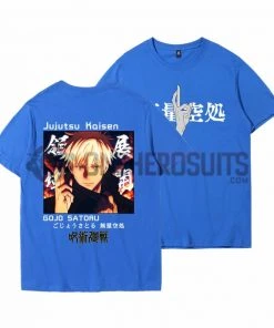OneHeroSuits Jujutsu Kaisen Creative Print Anime Gojo Satoru Domain Expansion T-shirt