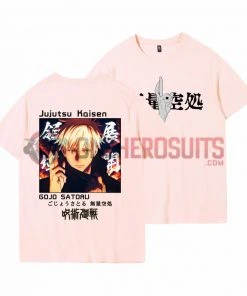 OneHeroSuits Jujutsu Kaisen Creative Print Anime Gojo Satoru Domain Expansion T-shirt