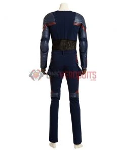 OneHeroSuits Captain America Cosplay Costume Civil War Movie Level Leather Cosplay Suits Costumes