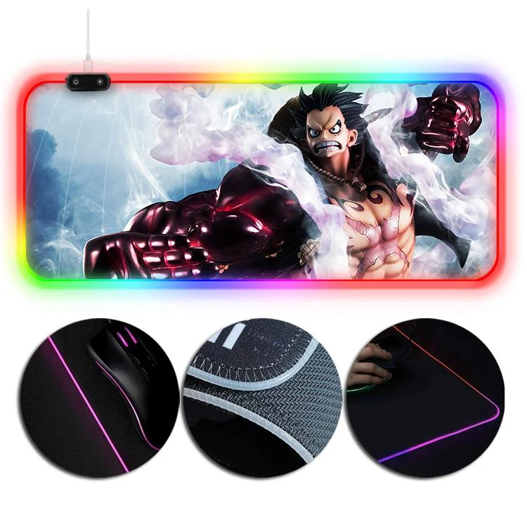 OneHeroSuits Luffy Boundman Gear Fourth Anime Printing RGB Gaming Mouse Pad Extra Large 1 OneHeroSuits Luffy Boundman Gear Fourth Anime Printing RGB Gaming Mouse Pad Extra Large